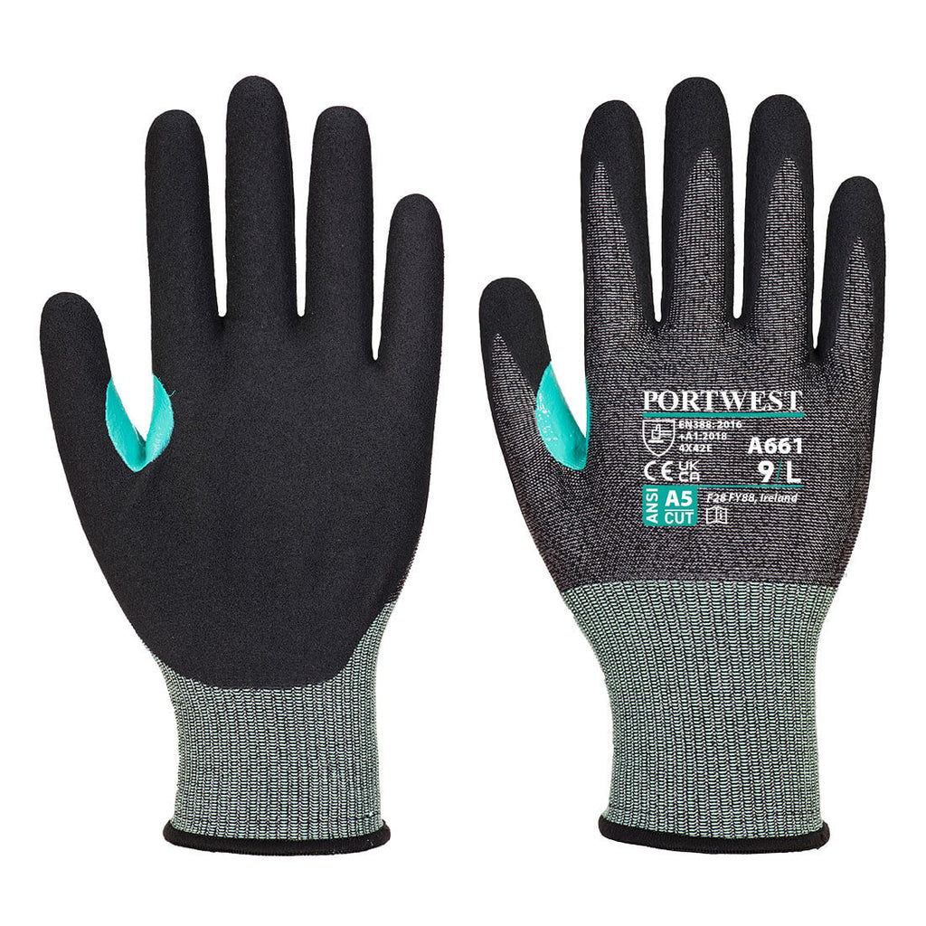 CT200 VHR18 Nitrile Foam Cut Glove