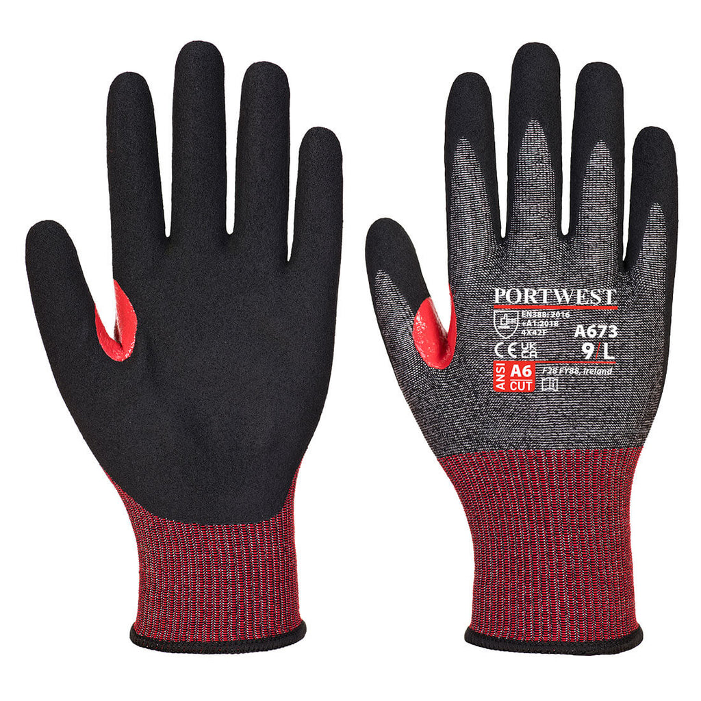 CT200 AHR18 Nitrile Foam Cut Glove