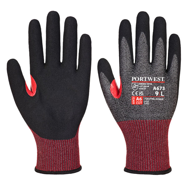 CT200 AHR18 Nitrile Foam Cut Glove